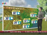 Tin tức trong ngày - Dự báo thời tiết VTV 12/10: Mưa dông diện rộng ở Nam Bộ