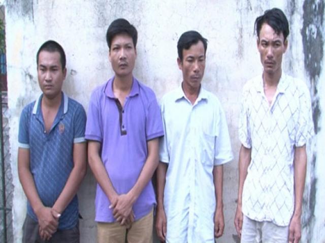 Pháp luật - Côn đồ vác hung khí, cưỡng đoạt tiền chủ máy gặt lúa