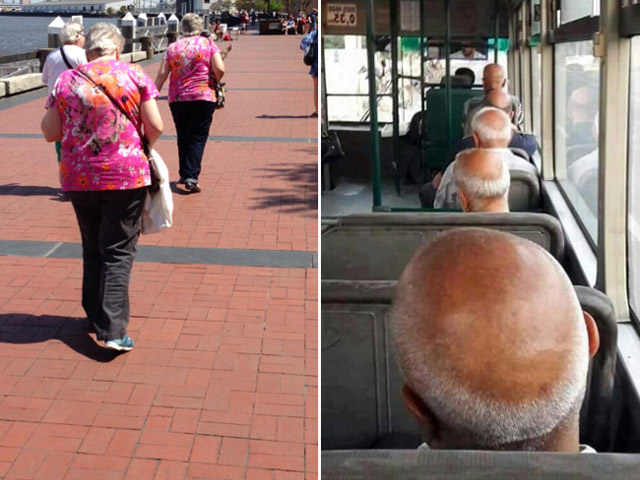 Tranh vui - "Giật mình" với những hình ảnh trùng hợp khó tin