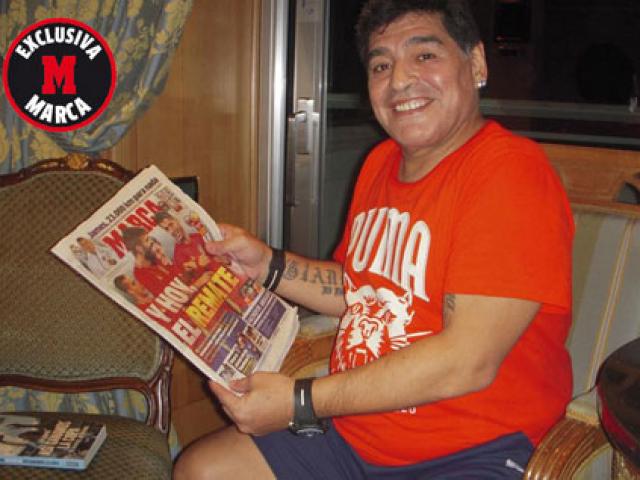 Bóng đá - Maradona: “Messi chỉ ngang tầm Ronaldo”