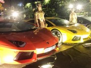 Tư vấn - Dàn Lamborghini trị giá trăm tỷ đồng mừng ngày vui Minh Nhựa