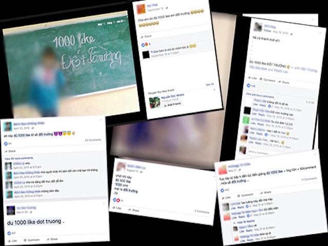 Công nghệ thông tin - Những status "Đủ 1.000 Like đốt trường" nhan nhản trên Facebook