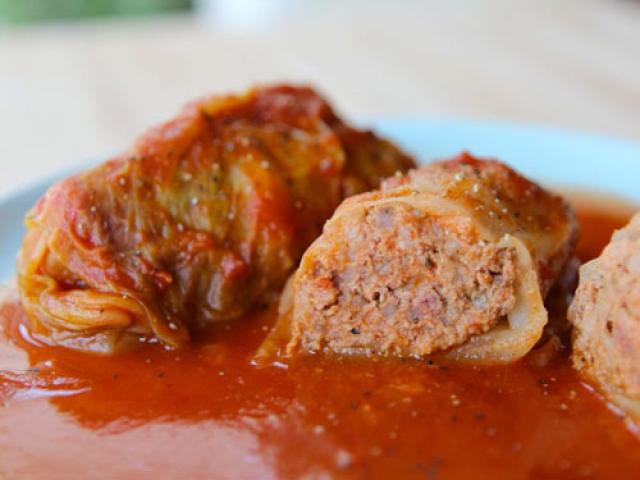 Ẩm thực - Bắp cải cuộn thịt bò, món ngon cả nhà đều thích