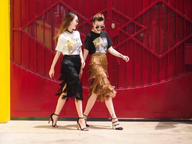 Người mẫu - Hoa hậu - Phong cách chất ngất của cặp chị em Yến Trang- Yến Nhi