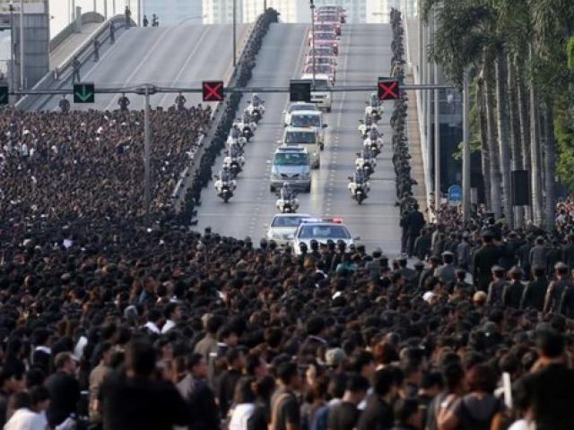 Thế giới - Dân Thái tiễn biệt nhà vua, đón chờ tương lai vô định