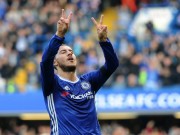 Bóng đá - Chelsea thắng đậm, Hazard ca ngợi sơ đồ 3-4-3 của Conte