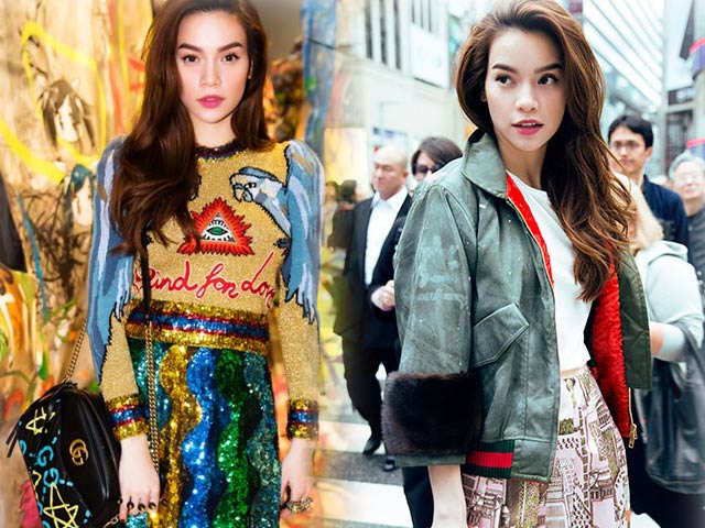 Người mẫu - Hoa hậu - Hồ Ngọc Hà lại "hốt" cả đống hàng hiệu mới cứng về nhà