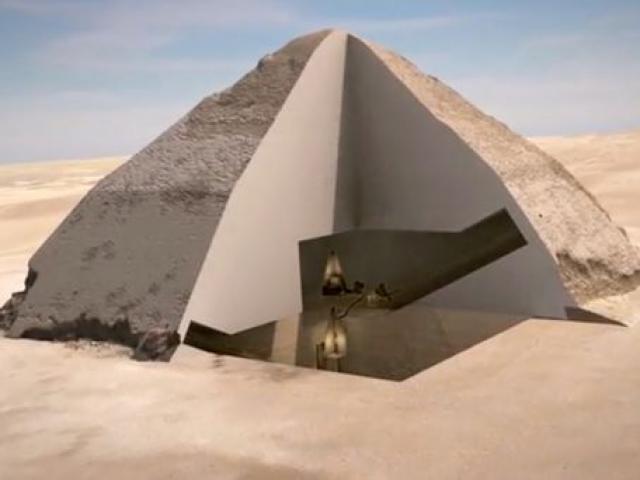 Thế giới - Phát hiện 2 hầm bí ẩn trong kim tự tháp Ai Cập