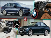 Tin tức ô tô - BMW 5-Series và Mercedes Benz E-Class: Ai bạo hơn ai?