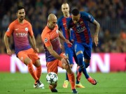 Bóng đá - Barcelona - Man City: 2 thẻ đỏ và một cú hat-trick