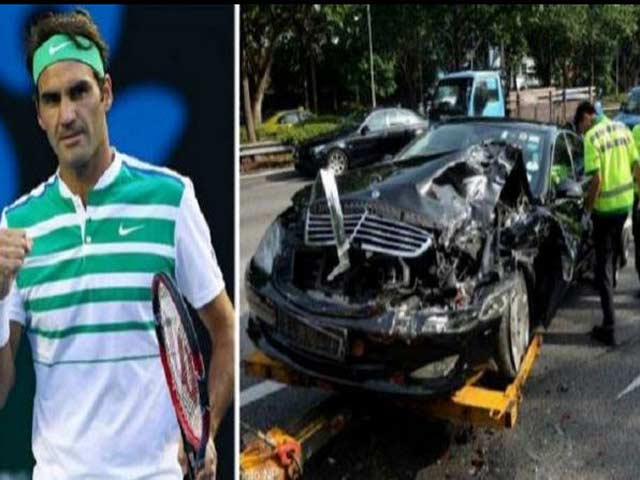 Trò đùa ác ý: Federer bị tai nạn nguy kịch