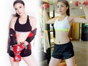 Bí quyết làm đẹp - Kỳ Duyên gợi cảm, nuột nà tập gym khiến fan mê mệt