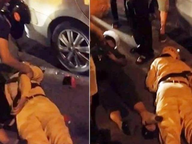 Tin tức trong ngày - Truy đuổi xe vi phạm, 2 cảnh sát ngã bất tỉnh