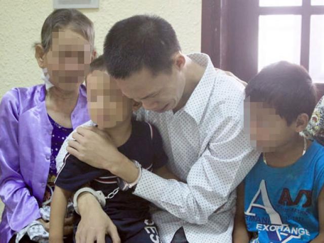 Pháp luật - Nước mắt người cha mang án tử bên hai con thơ dại