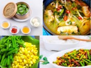 Ẩm thực - Thực đơn các món ngon thanh mát cho bữa cơm đầu tuần