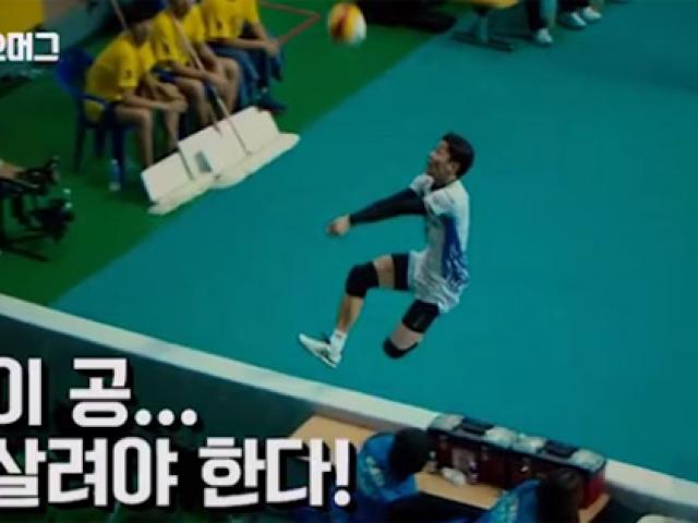 Thể thao - Bóng chuyền: 3 lần "xả thân" cứu thua siêu tưởng