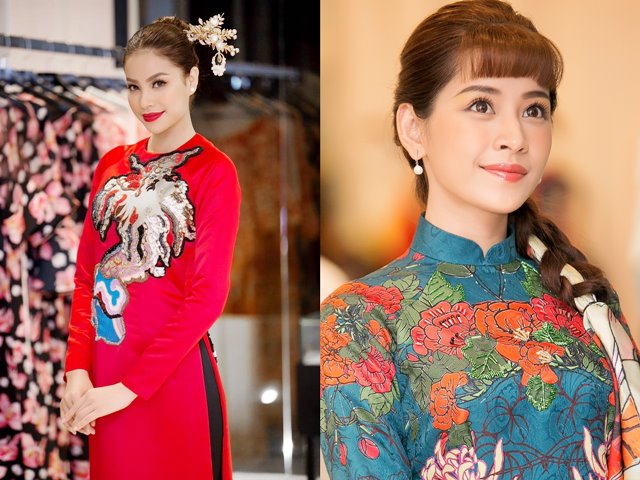 Người mẫu - Hoa hậu - Dàn mỹ nhân Việt "đẹp quên lối về" với áo dài cách tân