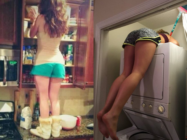 Tranh vui - Nỗi niềm khó tả của các cô nàng "không cao"