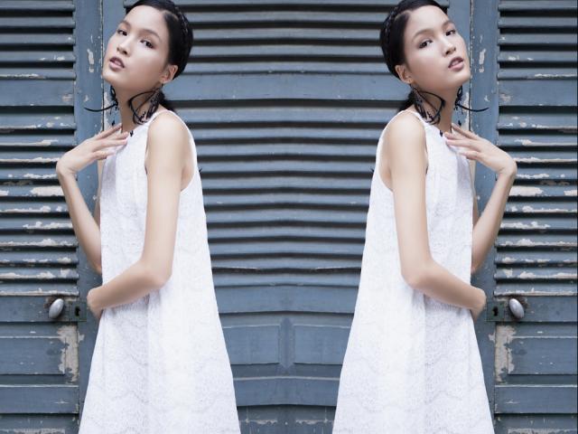 Người mẫu - Hoa hậu - Đón gió thu sang cùng "tiểu thơ"  Chà Mi Next Top