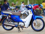 Xe máy - Xe đạp - Hút hồn xế độ Honda Super Cub 110 xanh dương