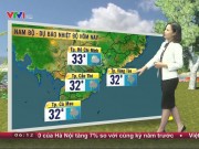 Tin tức trong ngày - Dự báo thời tiết VTV 28/10: Hà Nội nắng nóng 34 độ C