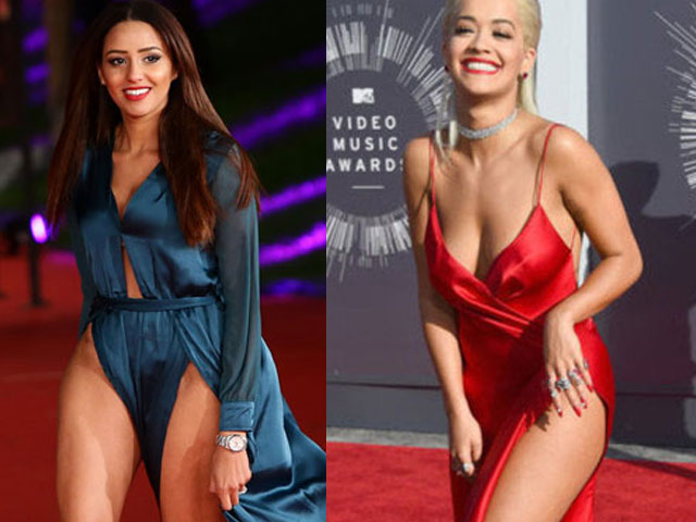 Thời trang - "Toát mồ hôi" với váy xẻ hông cao ngút của các mỹ nhân