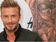 Làm đẹp - Ngắm hình xăm mới siêu đẹp và chất của David Beckham