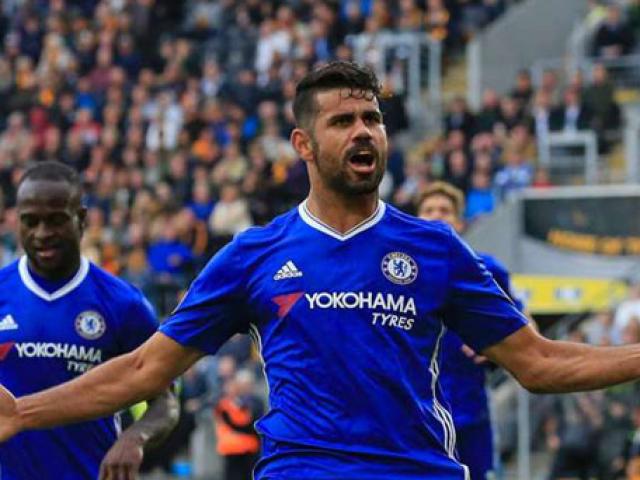 Bóng đá - Lập siêu phẩm, Diego Costa vượt mặt Aguero