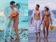 Ca nhạc - MTV - &quot;Người tình&quot; sexy nhất của Lý Hùng táo bạo mặc bikini chụp ảnh cưới