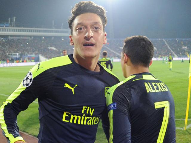 Bóng đá - Arsenal: Tuyệt phẩm Ozil khiến Wenger và fan mê mẩn