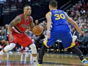 Thể thao - Bóng rổ NBA: Warriors và Blazers ghi điểm mãn nhãn