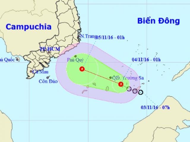 Tin tức trong ngày - Chiều tối nay, áp thấp nhiệt đới gây mưa dông ở Nam Bộ