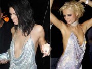 Xu hướng thời trang - Kendall Jenner khoe ngực mini vẫn sexy với váy trễ nải