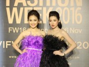 Xu hướng thời trang - Dàn hoa, á hậu kiêu sa trên thảm đỏ Vietnam International Fashion Week