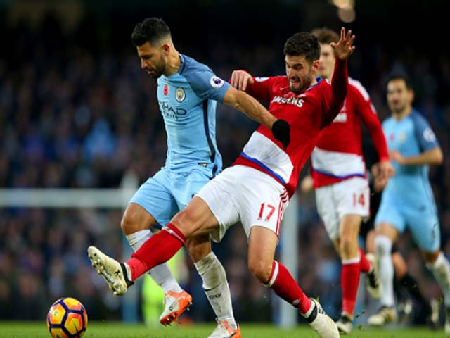 Bóng đá - Man City - Middlesbrough: Đau đớn phút bù giờ