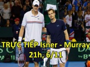 Thể thao - Chi tiết Murray – Isner: Đẳng cấp lên tiếng (KT)