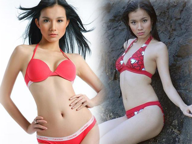 Màn trình diễn bikini tự tin "vô đối" của HH Thùy Lâm