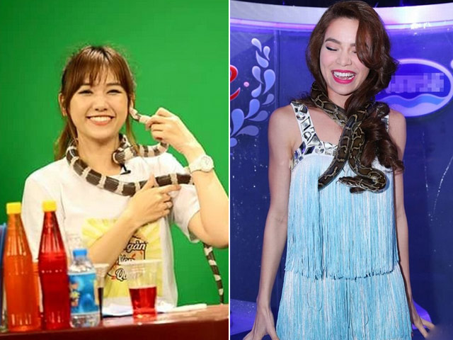 Người mẫu - Hoa hậu - Mỹ nhân Việt "khóc thét" vì màn diễn với rắn