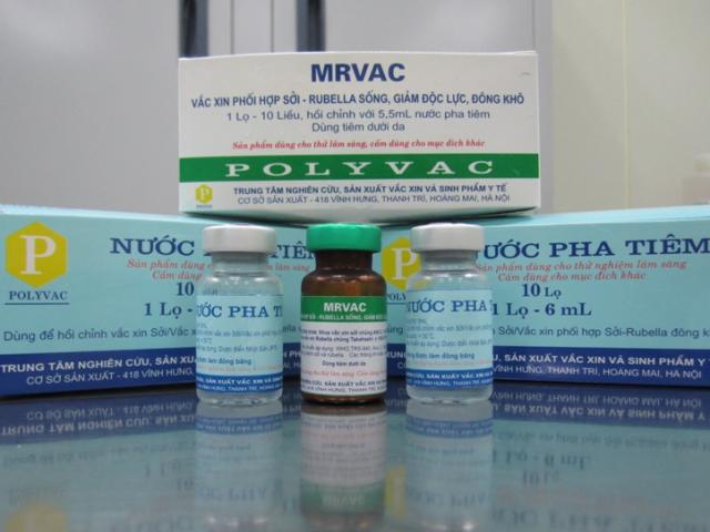 Việt Nam sản xuất thành công vaccine sởi-rubella