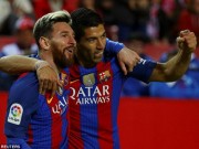 Bóng đá - “Tam tấu” hay nhất châu Âu: Messi-Suarez-Neymar độc bá