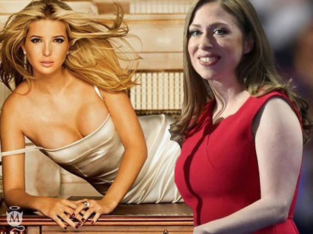 Bạn trẻ - Cuộc sống - Đọ sắc 2 ái nữ "vàng" của Donald Trump và Hillary Clinton