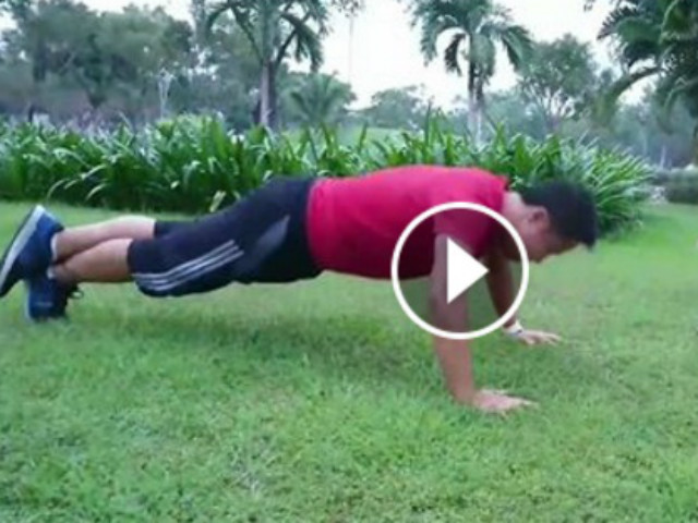 Bạn trẻ - Cuộc sống - Thử thách chống đẩy 22 cái gây sốt giới trẻ