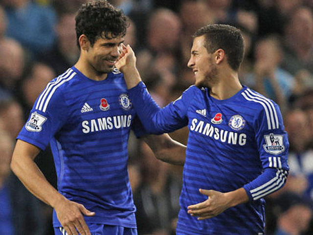 Chelsea nhận liền 2 tin dữ: Costa, Hazard chấn thương