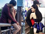 Đời sống Showbiz - Ai cũng phải nhìn vì vợ chồng Trương Quỳnh Anh quá bạo nơi công cộng