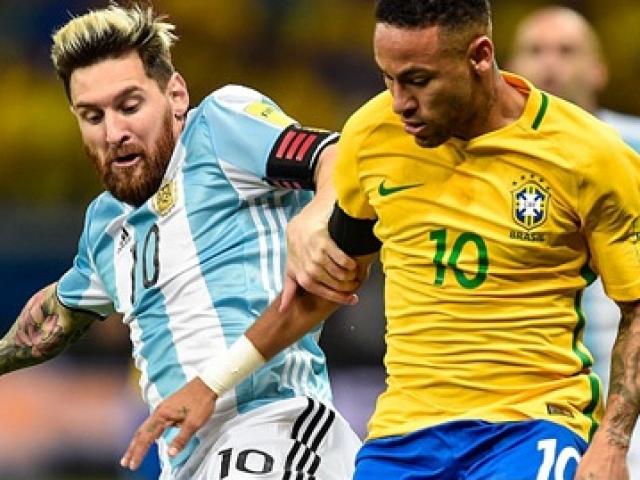 Bóng đá - Clip Brazil đấu Argentina: Ngày Neymar “che mờ” Messi