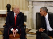 Thế giới - Trump gặp Obama: Nói một đằng, cử chỉ một nẻo