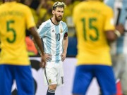 Bóng đá - Argentina thua thảm Brazil: Messi bị chỉ trích kịch liệt