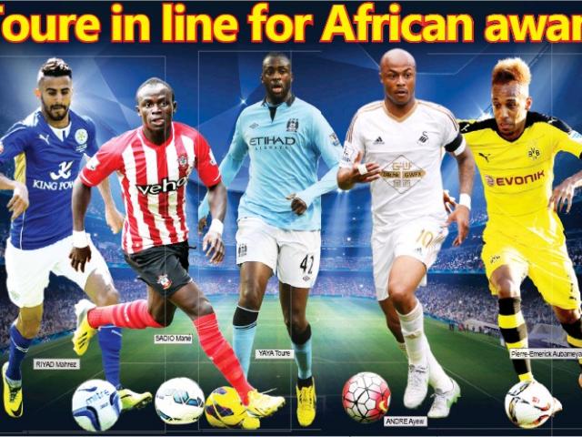 Bóng đá - Hay nhất châu Phi: Yaya Toure thất thế, Mahrez đua Aubameyang