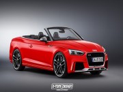 Tin tức ô tô - Audi RS5 Cabriolet 2018 lộ ảnh thiết kế cực đẹp