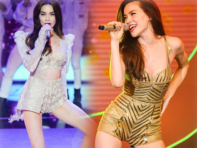 Người mẫu - Hoa hậu - Loạt đồ diễn bốc lửa, "na ná" nội y của Hồ Ngọc Hà